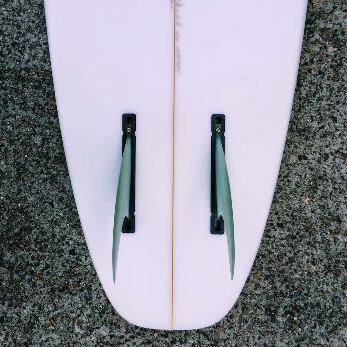 twin fin set up