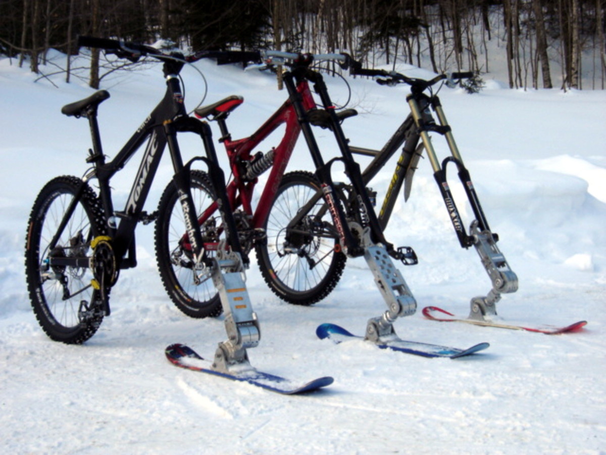 front ski for mountain bike