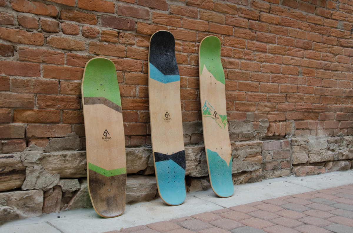 snowboard style skateboard