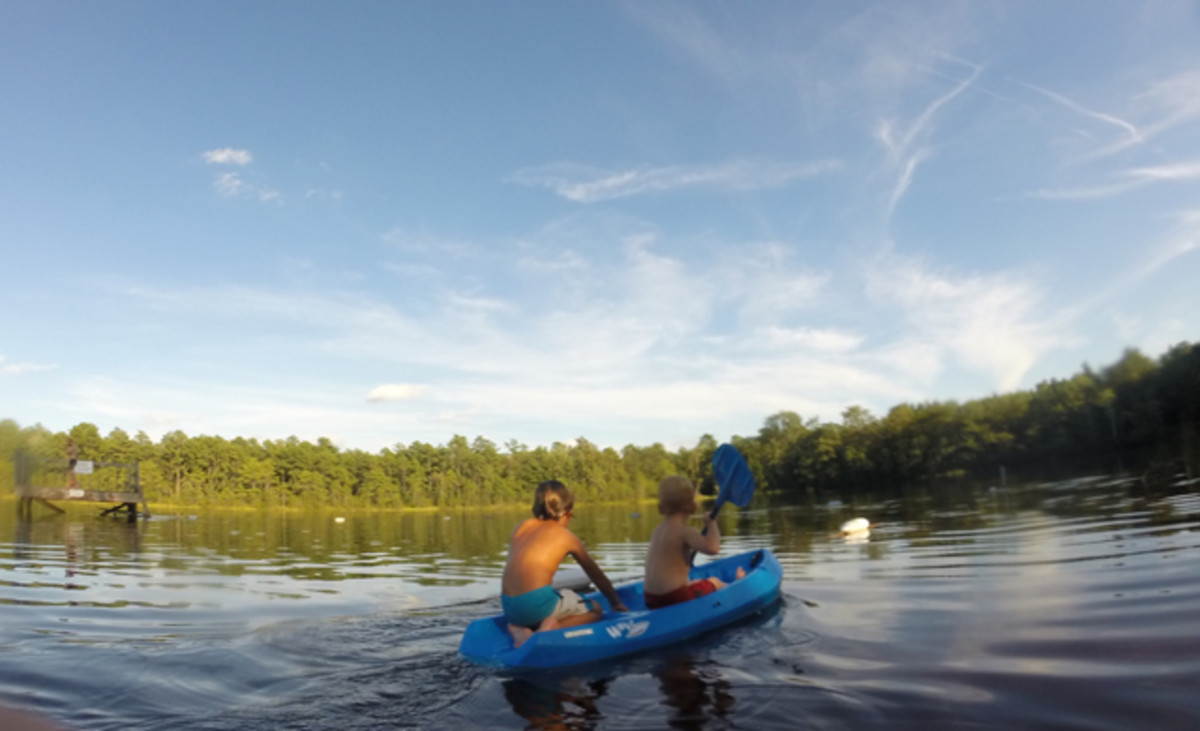 Swim, hike, paddle, climb, fish... Wearing them out is the key. Photo: Coen.