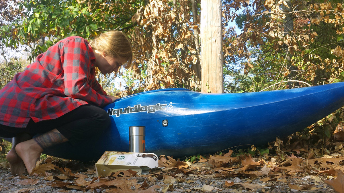 Starbucks Via makes for quick coffee while outfitting a boat before hitting the road again. Photo: Courtesy of Charli Kerns