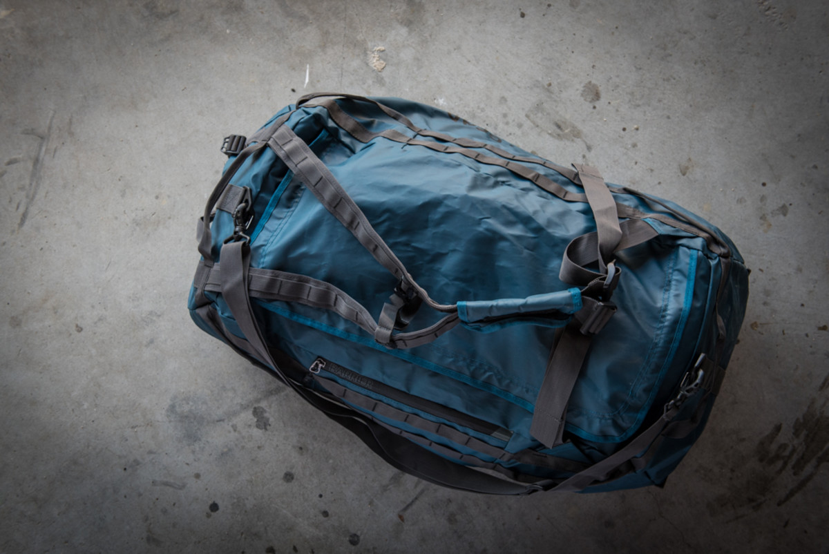 packable rolling duffel