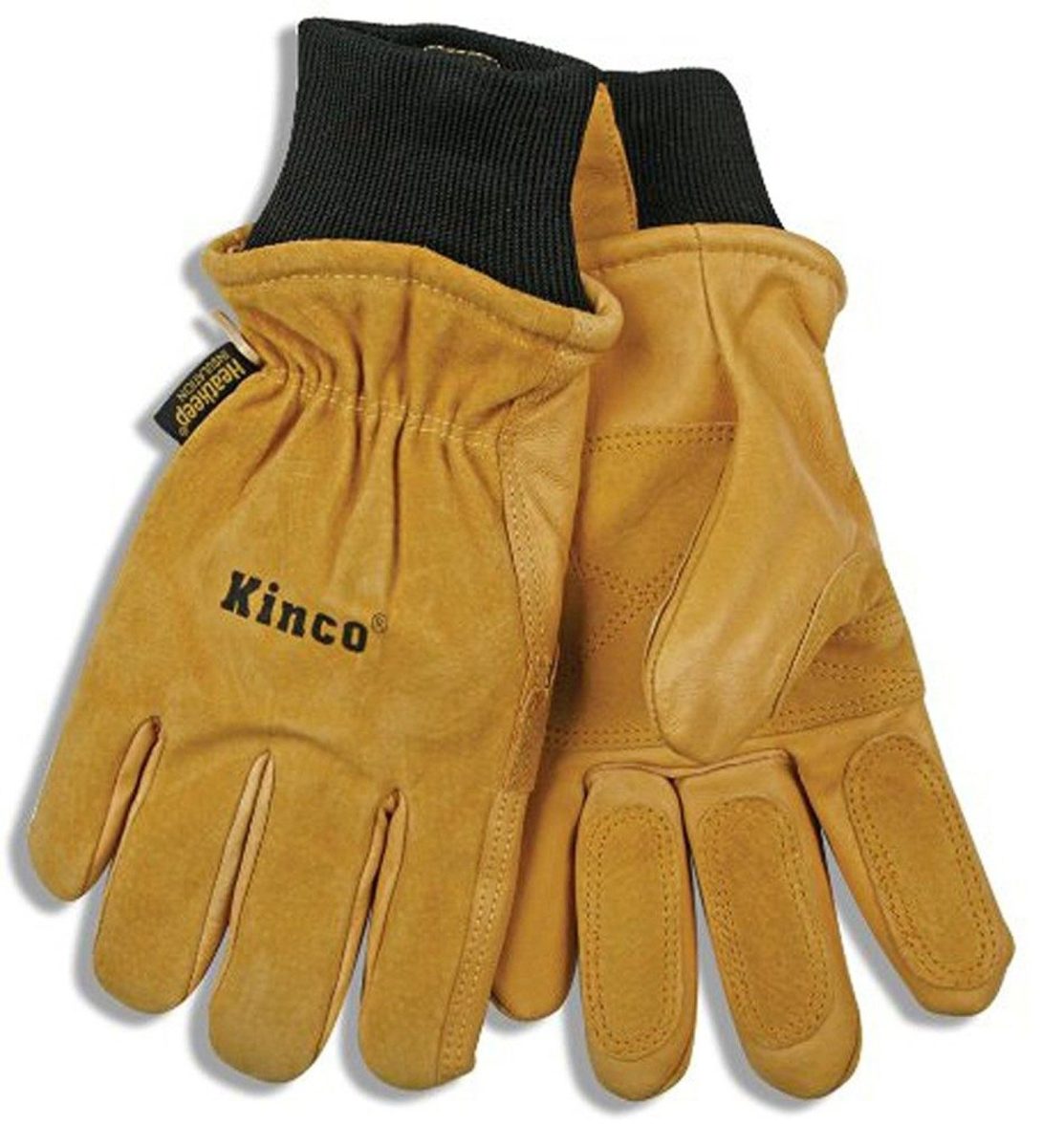 ski gloves orange