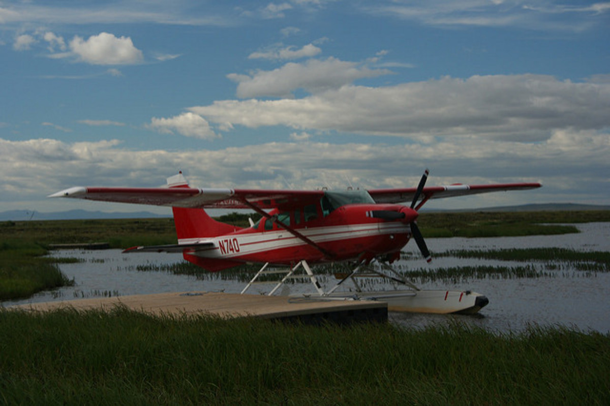 Alaszka float plane