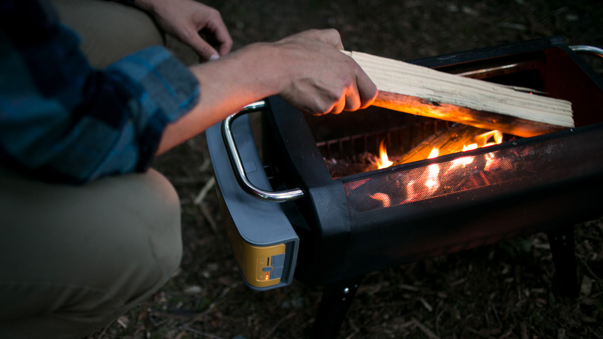 Gear News Biolite Is Making A Smokeless Bluetooth Controlled Fire Pit Men S Journal