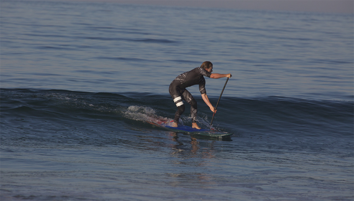 Sean Poynter S Pro Sup Surfing Tips Foot Positioning