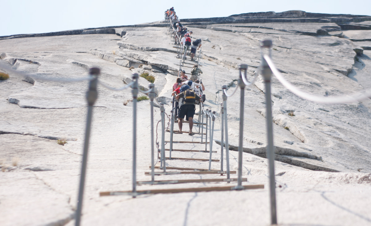 Hiker Dies While Climbing Yosemite's Iconic Half Dome Men's Journal