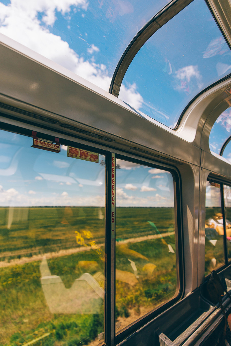 adventure on a train