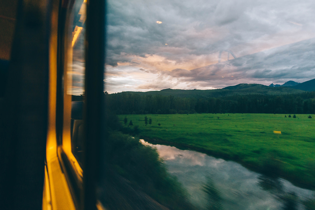 adventure on a train