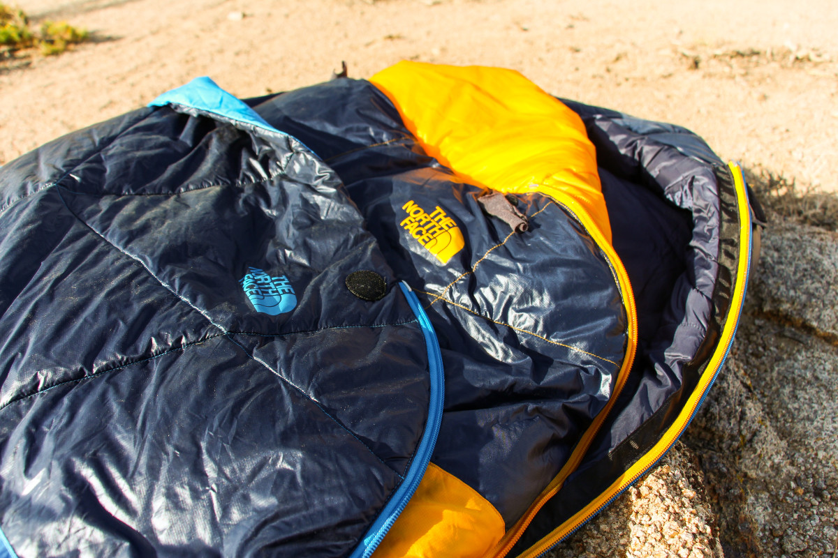 the north face one sleeping bag