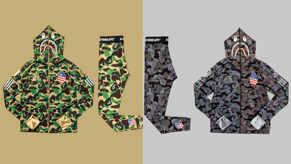 adidas bape football collection