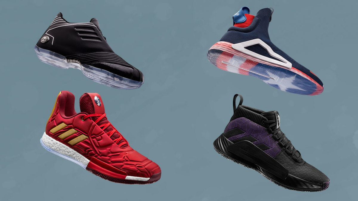 adidas marvel basketball shoes