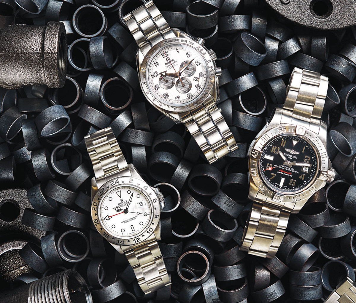 pre-owned watches can cost as much as $50,000