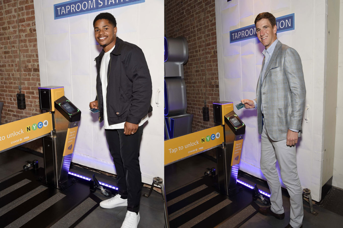 Ny Giants Stars Show Off How You Can Now Use Contactless Tap