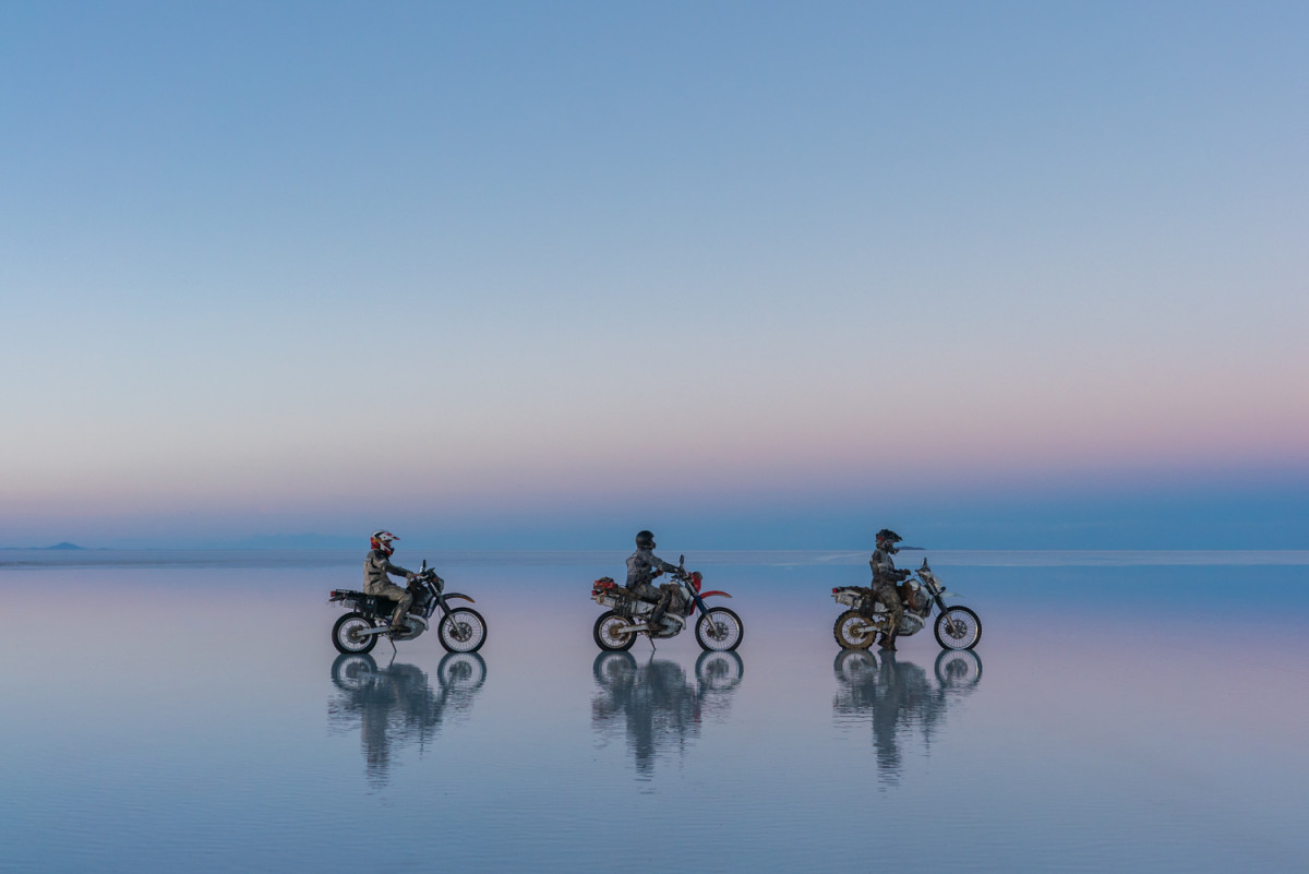 Riding Salt Flats