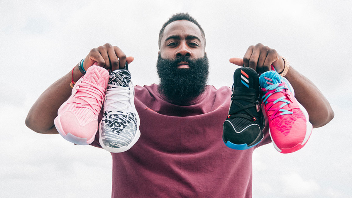 james harden all shoes