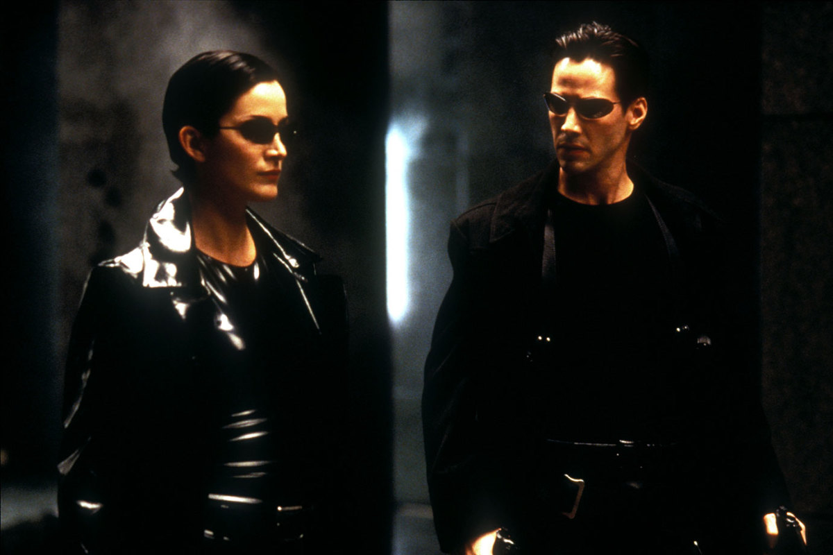 The Matrix - 1999 Carrie-Anne Moss, Keanu Reeves 1999