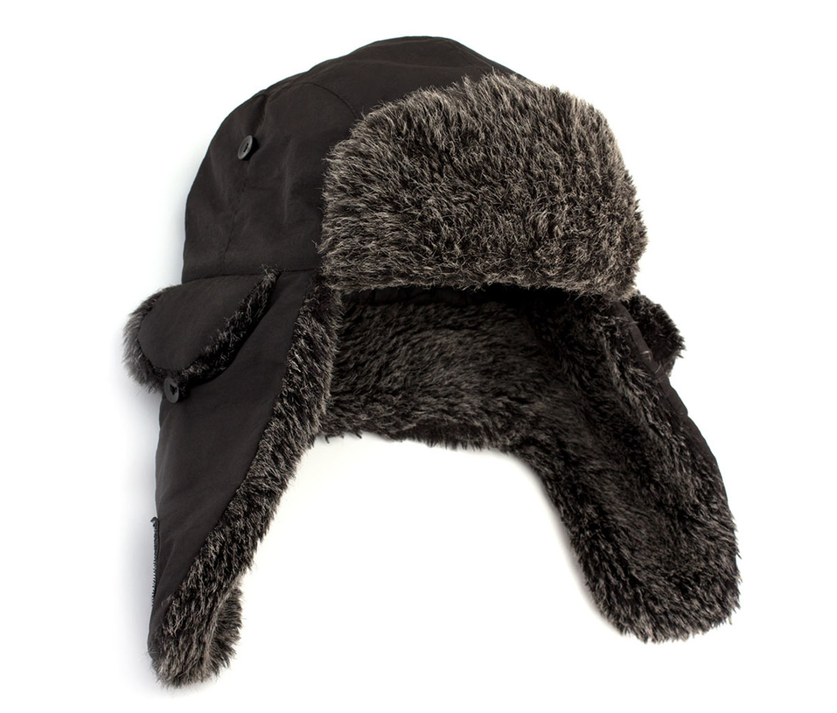 stylish trapper hat