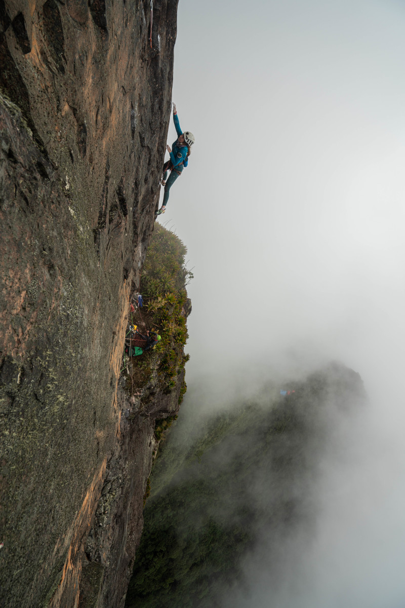 Anna Taylor freeing hard terrain