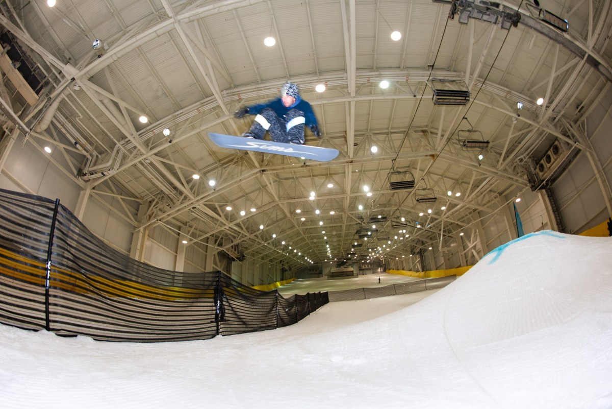  Inside The First Year Round Snow Dome In North America