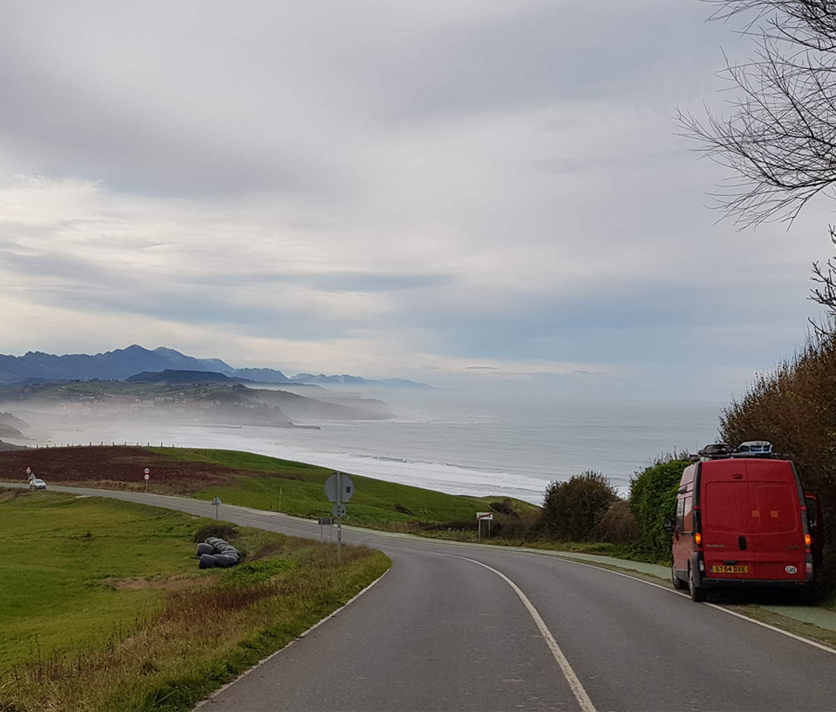 Davide Mantovani vanlife scotland