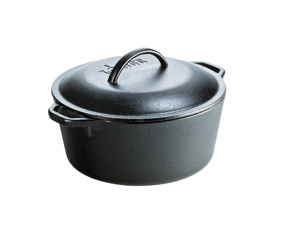 5-Quart Cast Iron Dutch Oven by Lodge