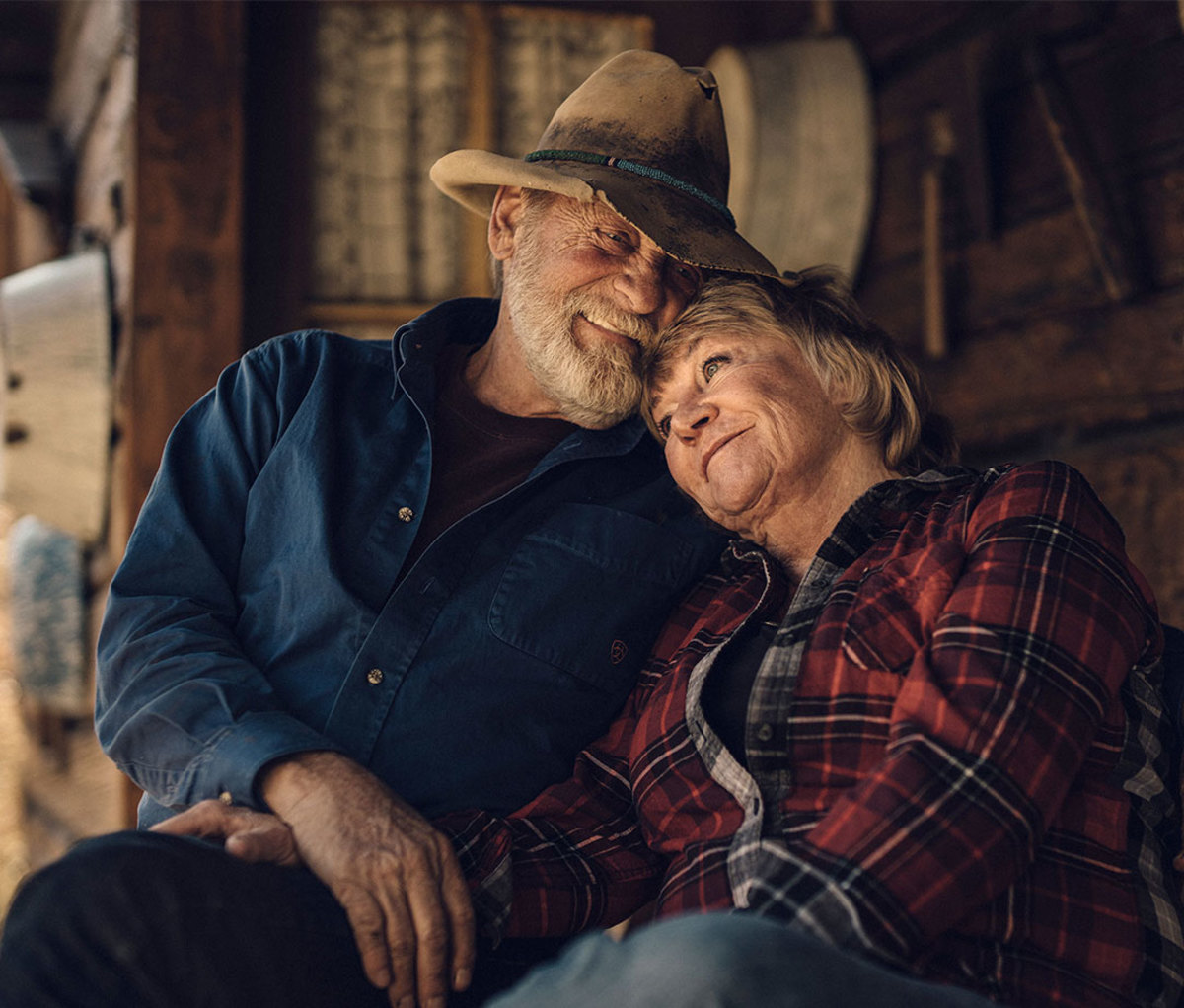 Doug and Lynne Seus at their home outside Heber City, Utah