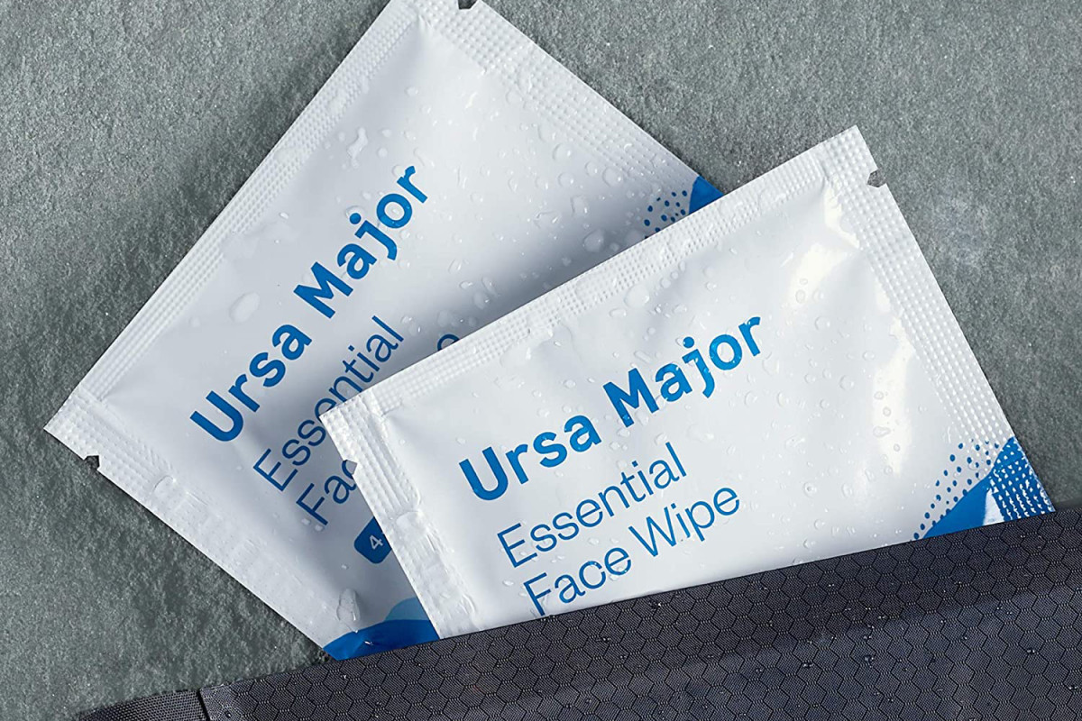 Ursa Major biodegradable 4-in-1 face wipes