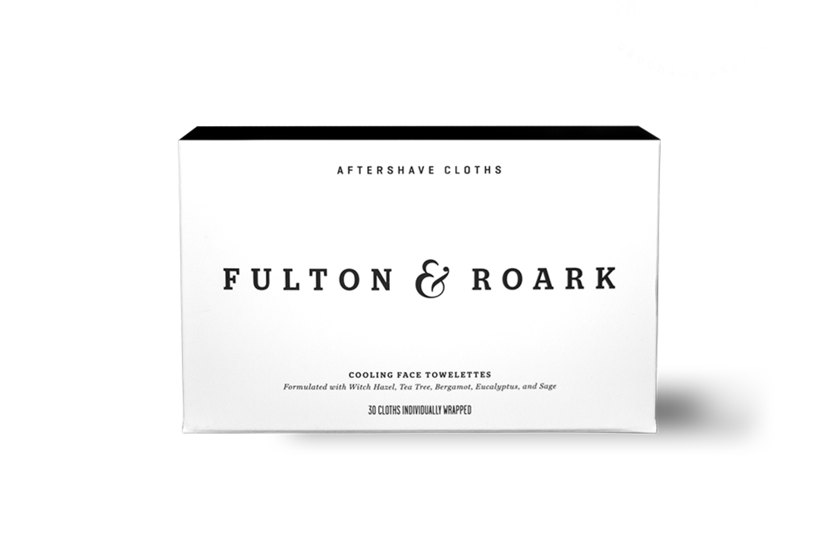 Fulton & Roark aftershave cloths