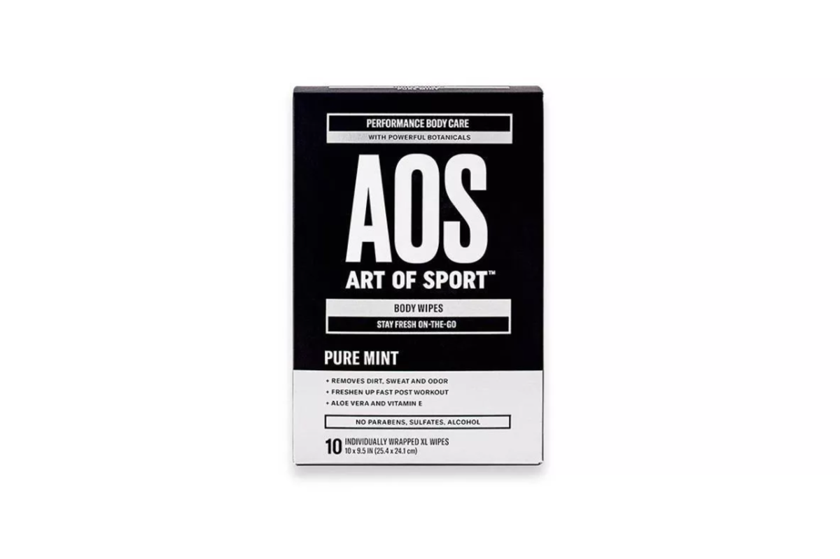 Art of Sport face and body wipes