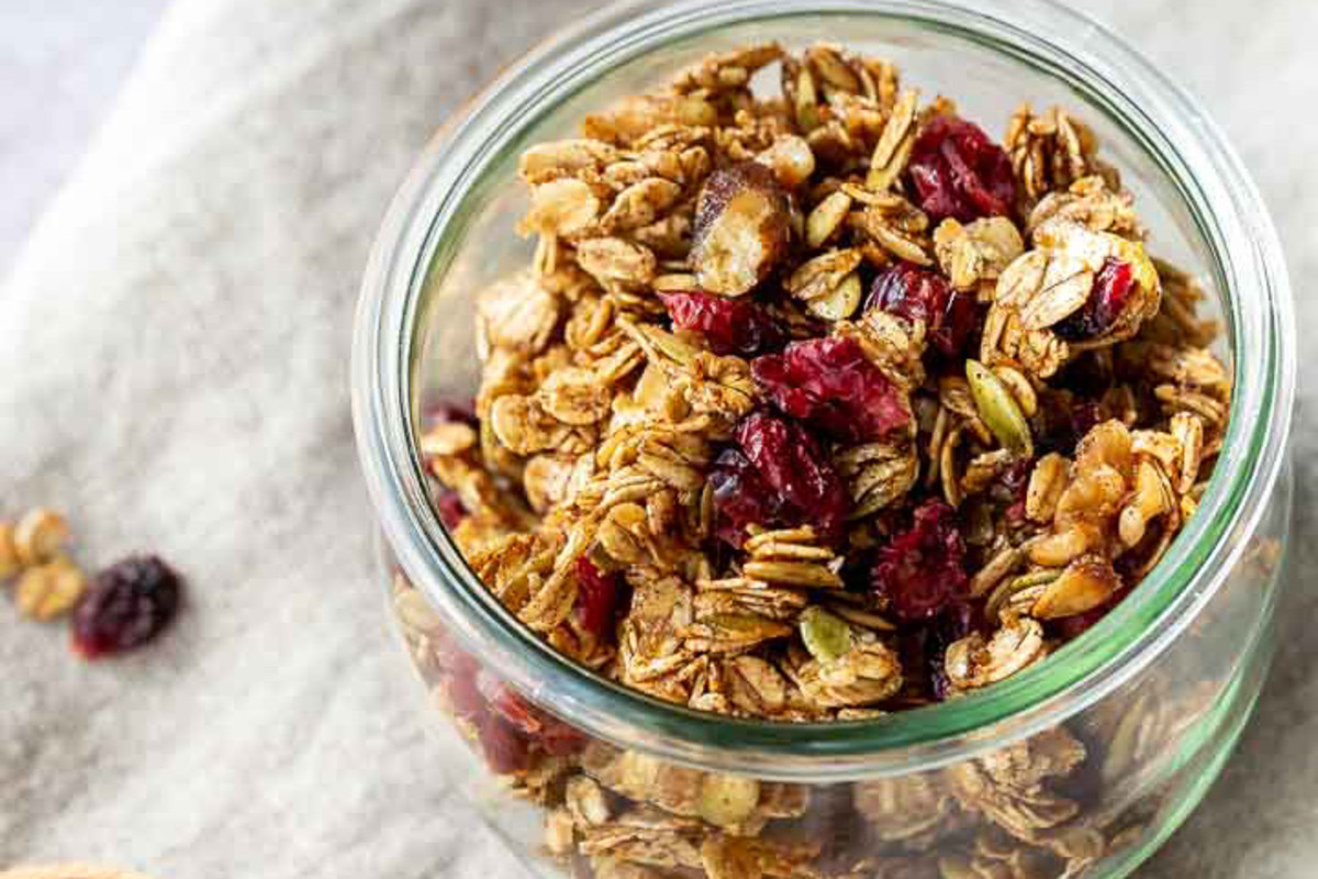 The Travel Palate Homemade Granola Recipe