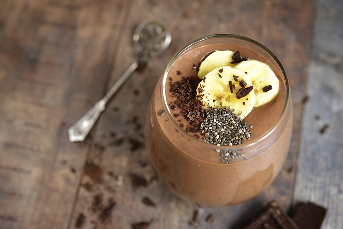 Chocolate Banana Wake-Up Smoothie