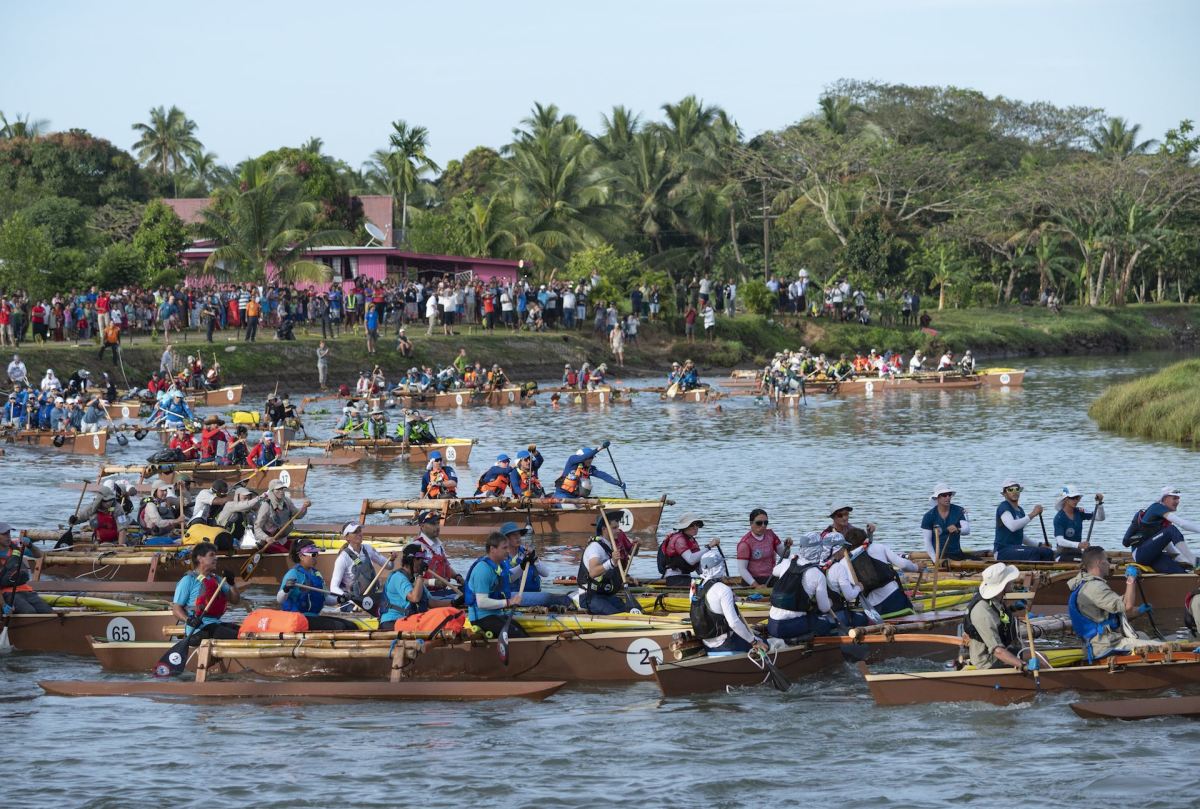 Racers compete in the 2019 Eco-Challenge adventure race in Fiji