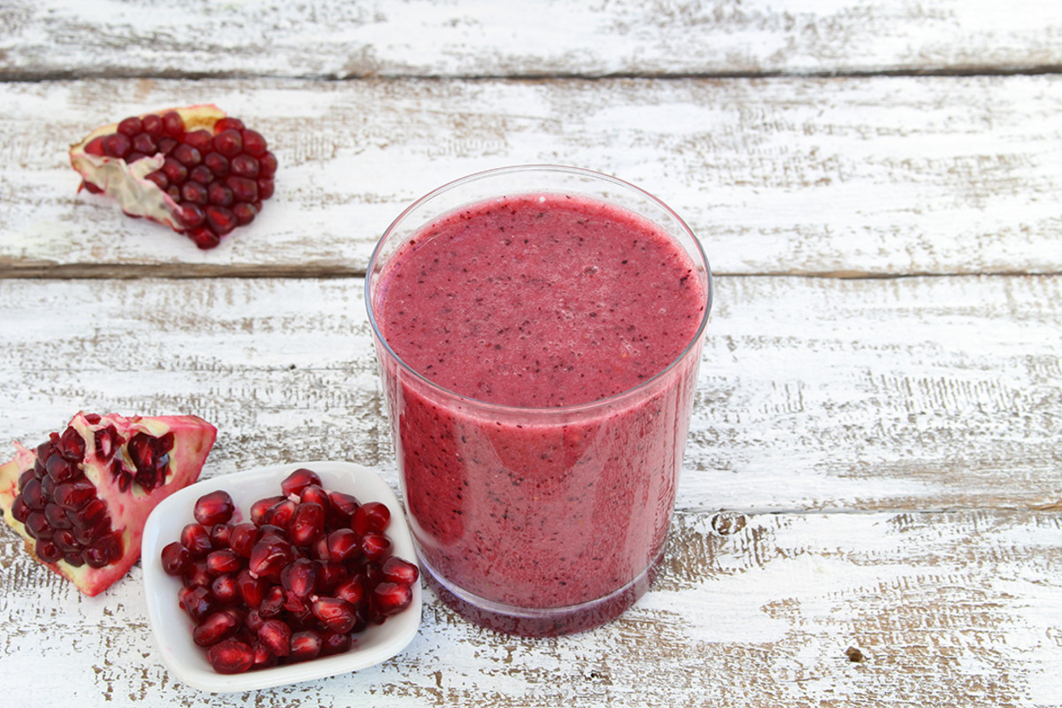 Post-Workout Pomegranate Smoothie