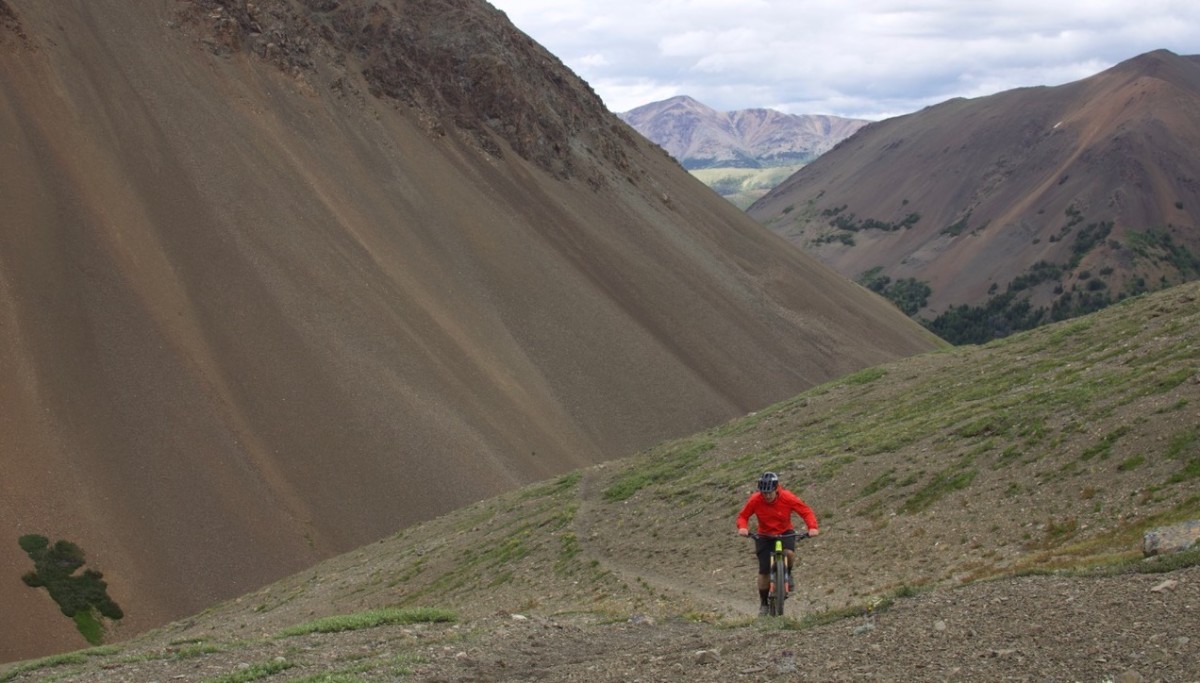 Riding through B.C.’s South Chilcotin Mountains.