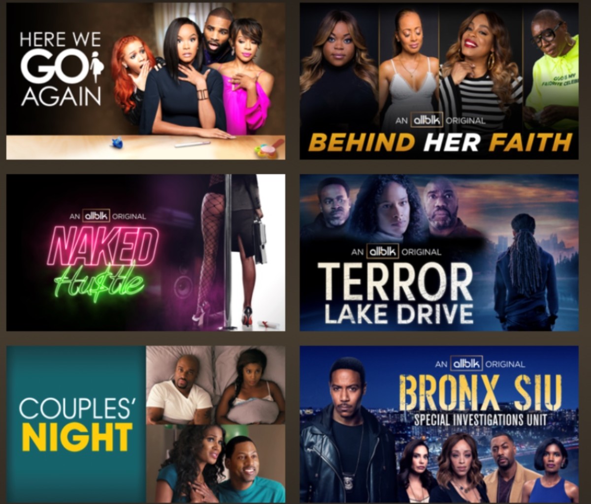 ALLBlk streaming service dedicated to Black TV shows and films