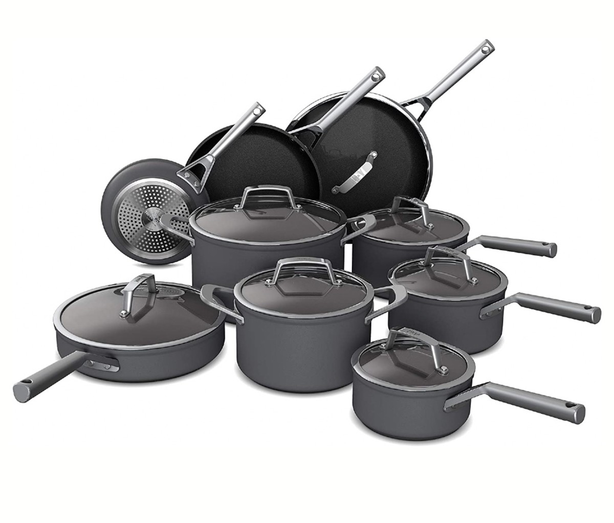 Ninja Foodi NeverStick Premium Hard-Anodized 13-Piece Cookware Set