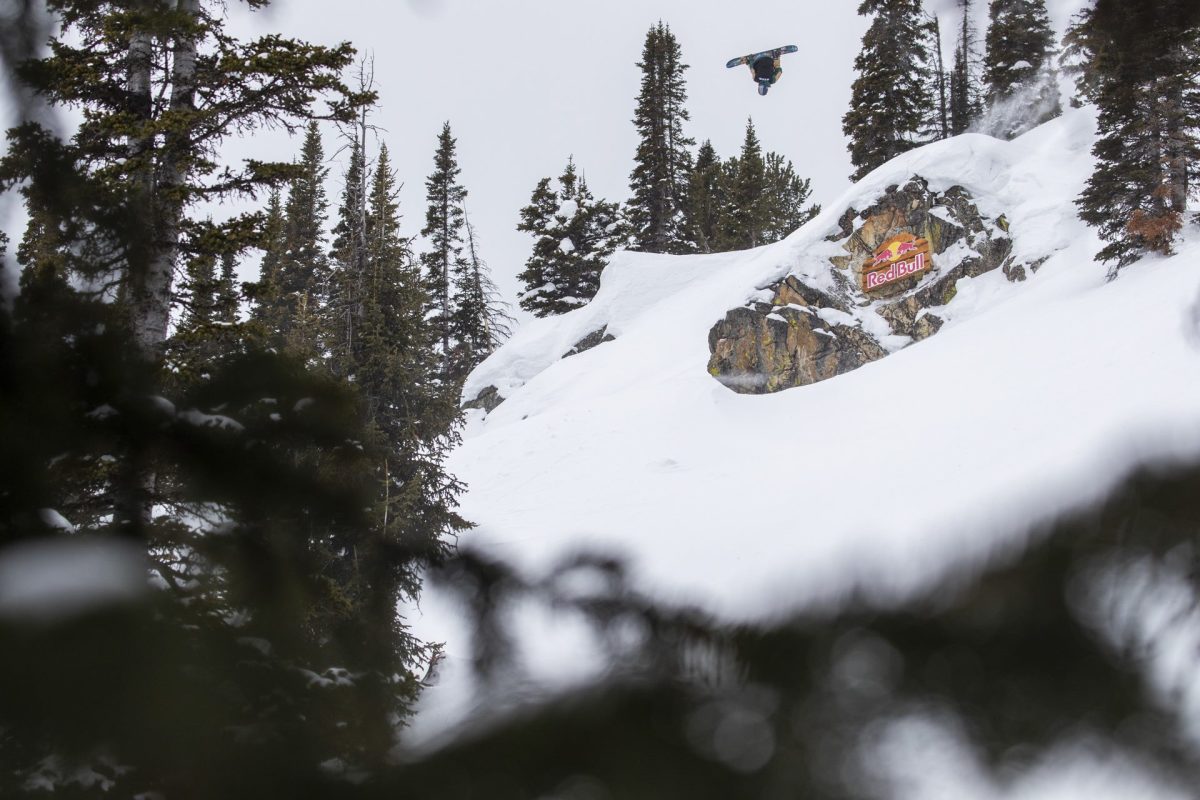 Travis Rice. Natural Selection Finals. Jackson Hole Mountain Resor