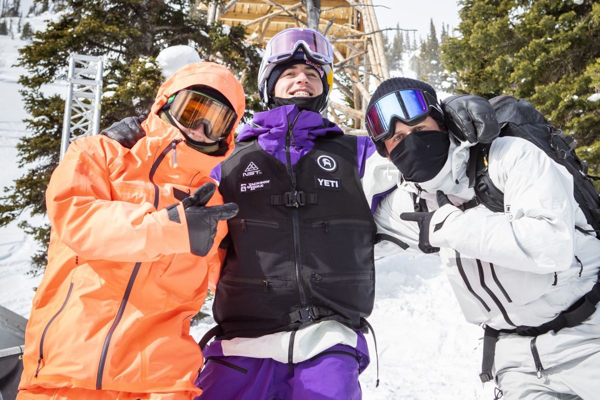 Mark McMorris. Natural Selection Finals. Jackson Hole Mountain Resort, Wyoming. PHOTO: Chris Wellhausen