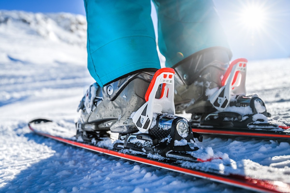 winter ski boot