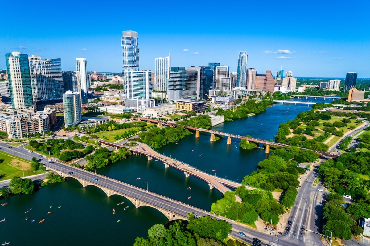 Lady Bird Lake kayaking austin Texas