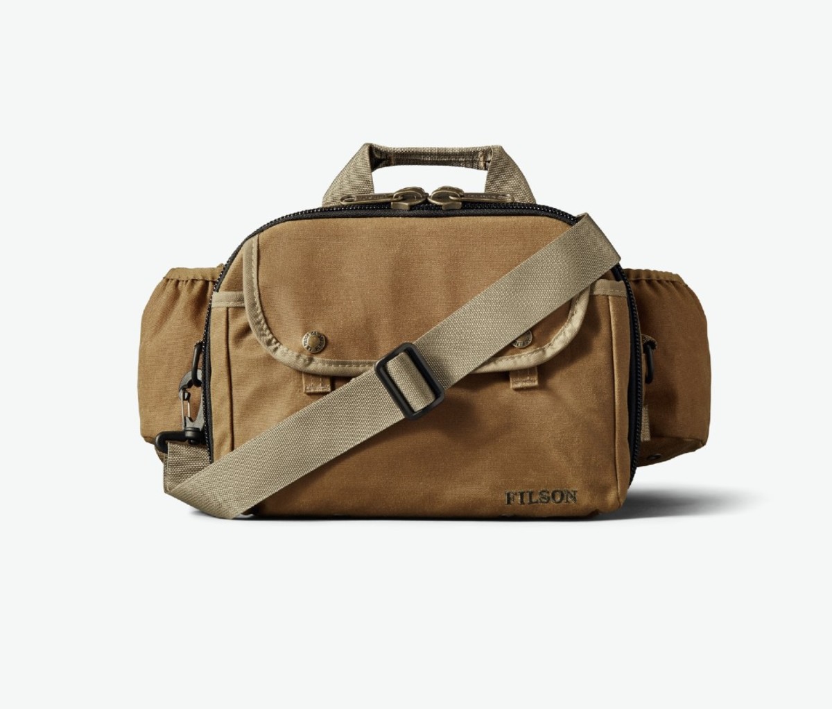 Filson tin cloth fishing pack