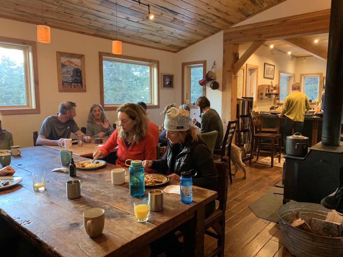 Mount Hayden backcountry Lodge San Juan mountains