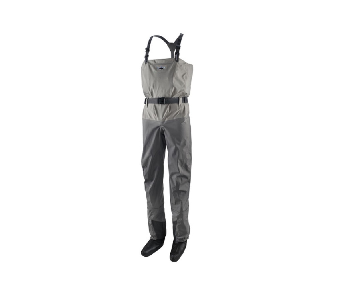 Pataogina Swiftcurrent waders are ultralight and packable.