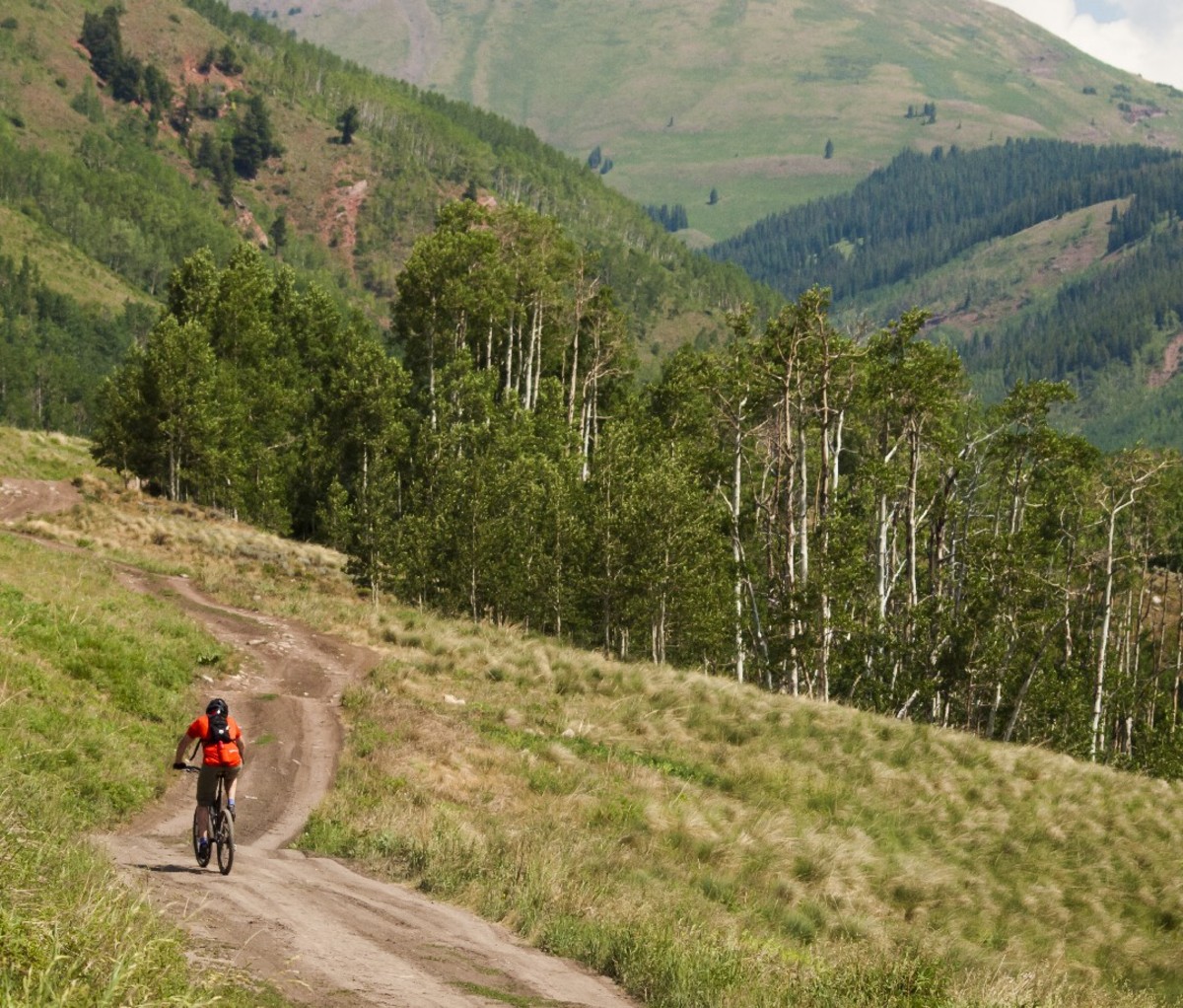 Mountain biking in Crested Butte, Colorado