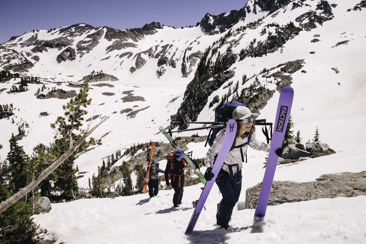 climbing ski touring wyoming