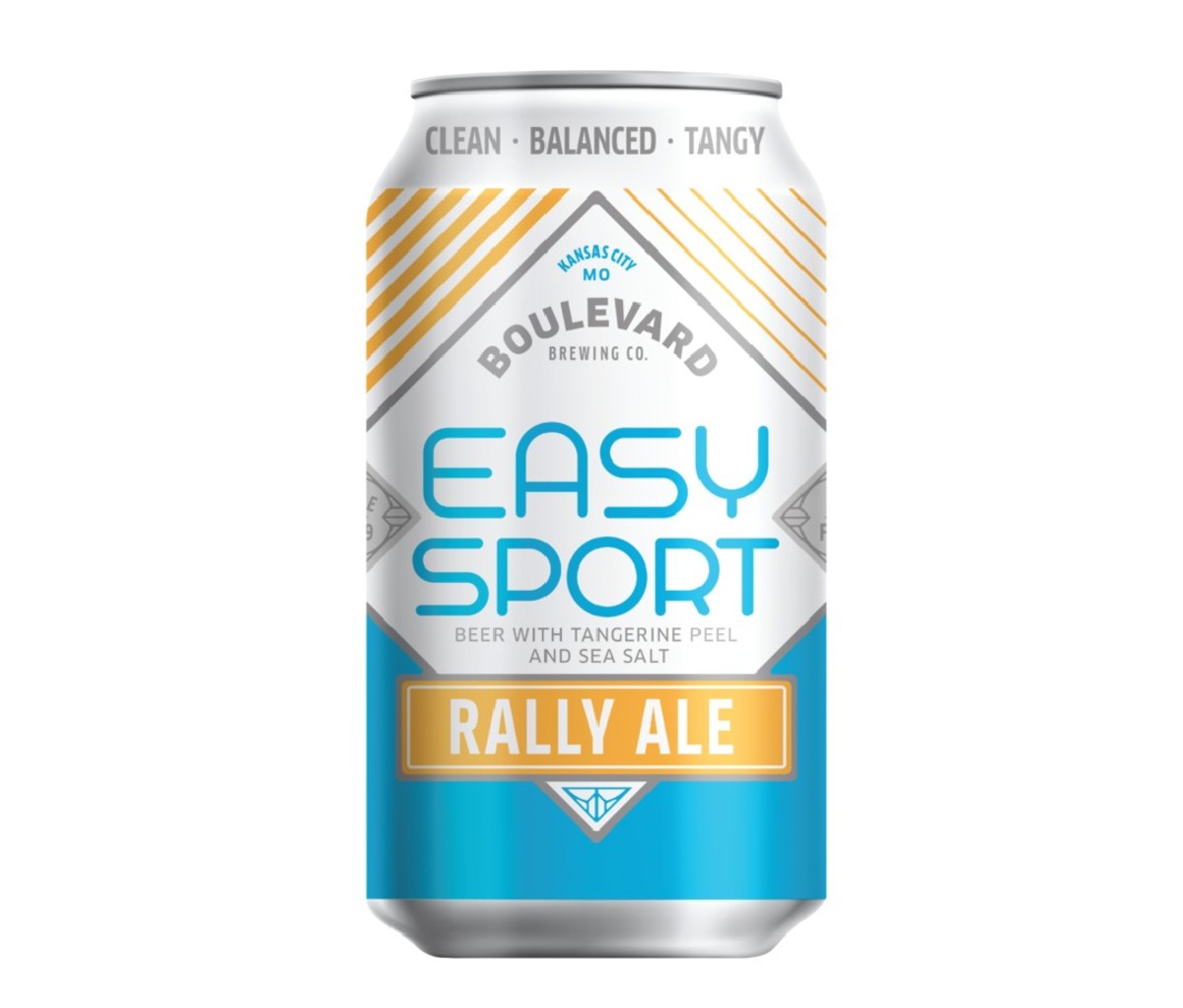 12 oz can of Boulevard Easy Sport Rally Ale