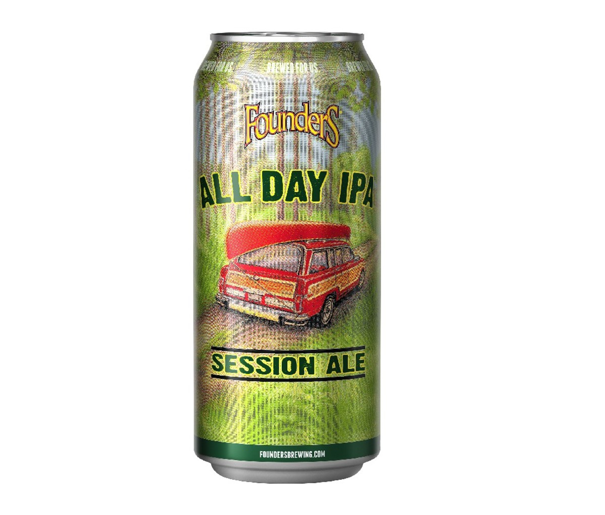 Can of Founders All Day IPA beer