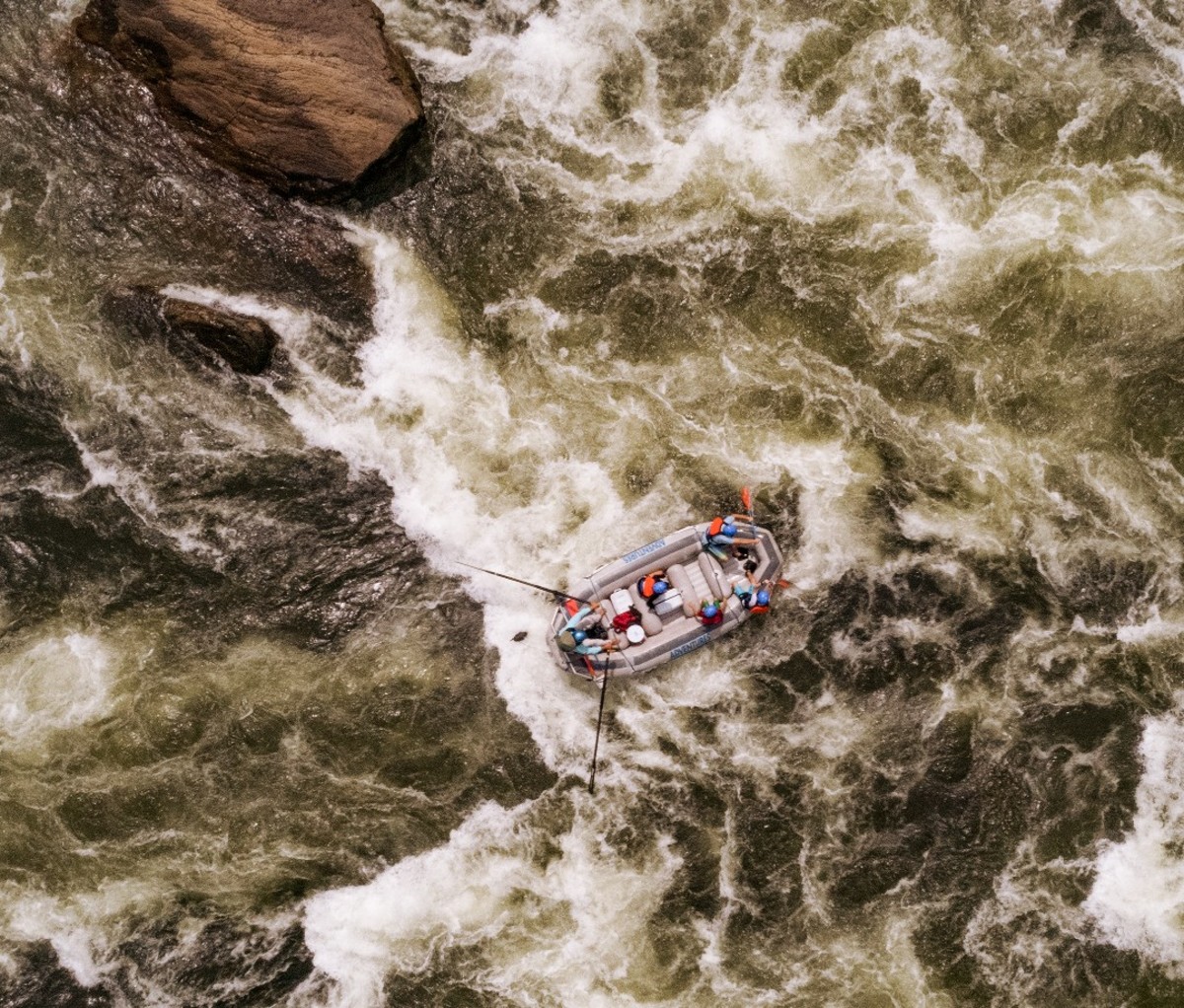 Whitewater rafting in West Virginia