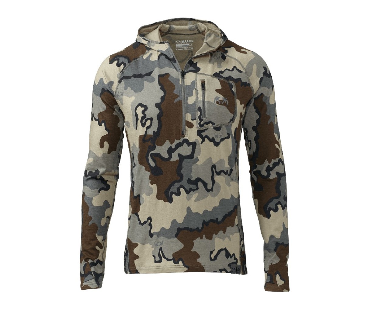 Ultra-Merino 145 Zip-T Hoodie from KUIU